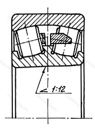 Модификация подшипника 113617 размер 85x180x60 ГПЗ-6 от производителя  ГПЗ-6