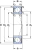 Подшипник S 71906 CE/HCP 4A