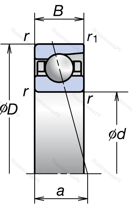 Сверхточный подшипник