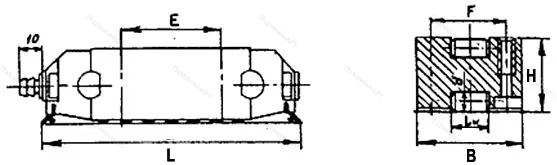 Подшипник  ЛОК-38Т 
