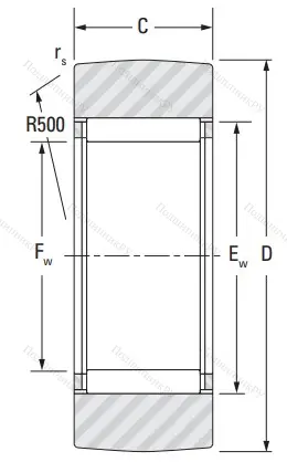 Подшипник RSTO 12 от производителя  KOYO