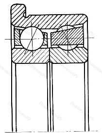 Подшипник  3166118 размер 90x140/149,2x37