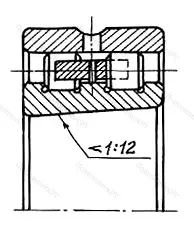 Подшипник  21821/560 размер 560x820x150 от производителя  ГПЗ-9