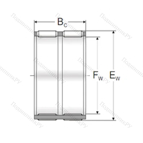 Подшипник игольчатый радиальный K 65X 73X 47ZW