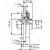 Подшипниковый узел UCFC 201 - Вал: 12 мм