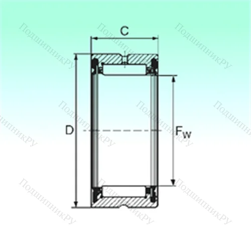 Подшипник игольчатый радиальный RNA 4904 2RS