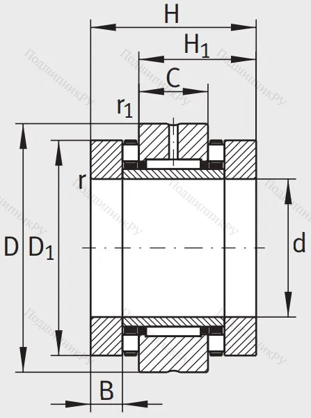 Комбинированный подшипник