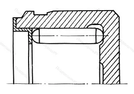 Модификация подшипника 704702К3С10 размер 16,3x30x25