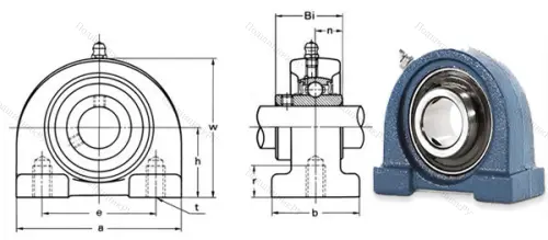 Подшипниковый узел UCPA 211 в Томске