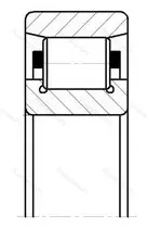 Конический роликовый подшипник 33208 (3007208) 5SB9ZEUXNW