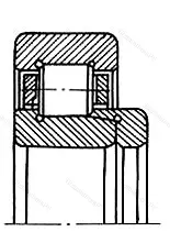 Подшипник NJ 208ECMA+HJ 208 размер 40x80x23/18 от производителя  FAG