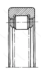 Подшипник  292211 (RNU 211) 