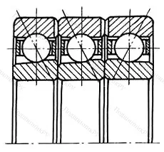 Подшипник  656312 размер 60x130x98,1