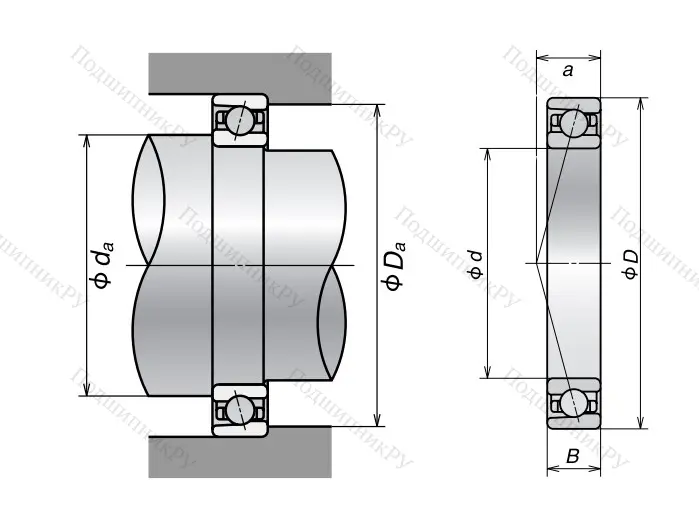 Сверхточный подшипник