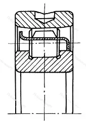Подшипник  402311 