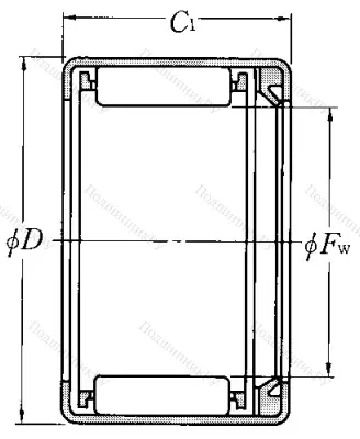 Игольчатый подшипник HK 1514 L/3AS