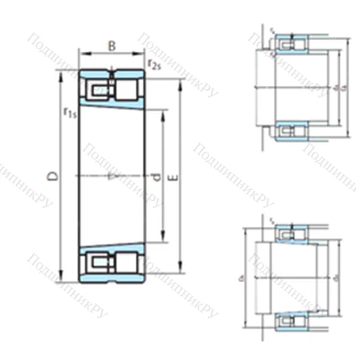 Подшипник роликовый радиальный NN 3068K