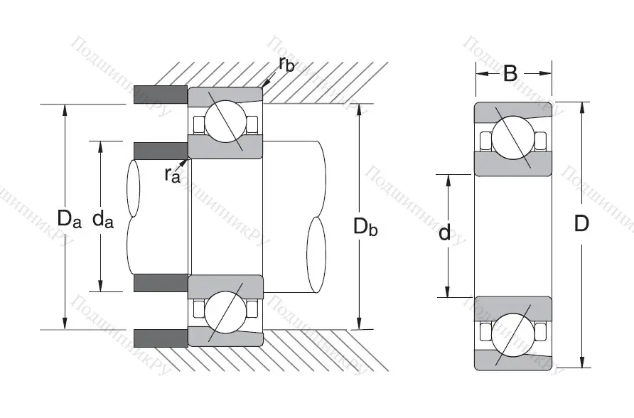 Сверхточный подшипник