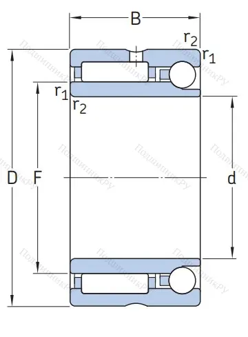 Комбинированный подшипник