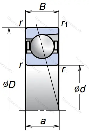 Сверхточный подшипник