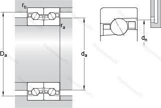 Подшипник BTM 170 BM/HCP 4CDB