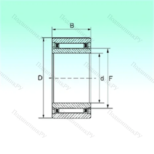 Подшипник игольчатый радиальный NKI 7/16 TN