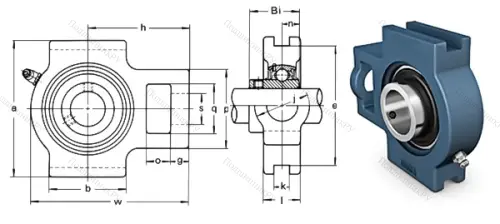 Подшипниковый узел UCT 208 в Томске