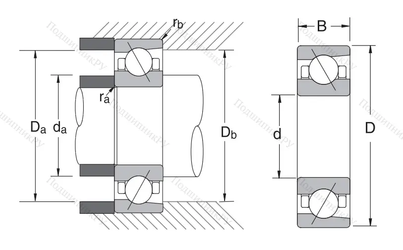 Сверхточный подшипник