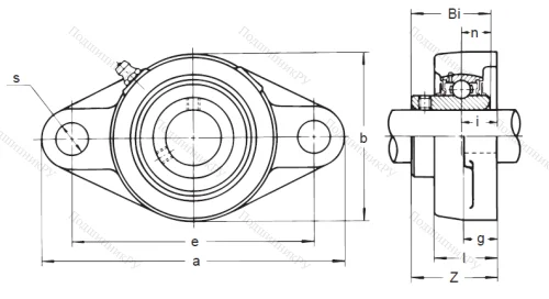 Подшипниковый узел UCFL 204 в Томске