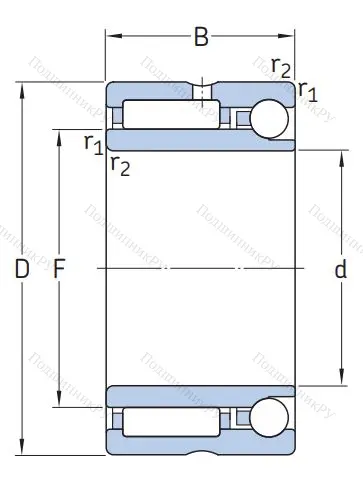 Комбинированный подшипник