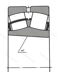 Модификация подшипника 4153734 