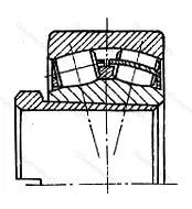Подшипник  753611 (22312K+AH 2312) 