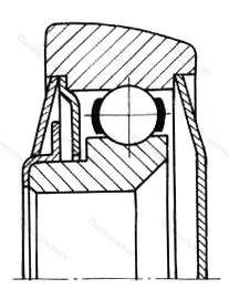 Модификация подшипника 260703К размер 17x62x20/24