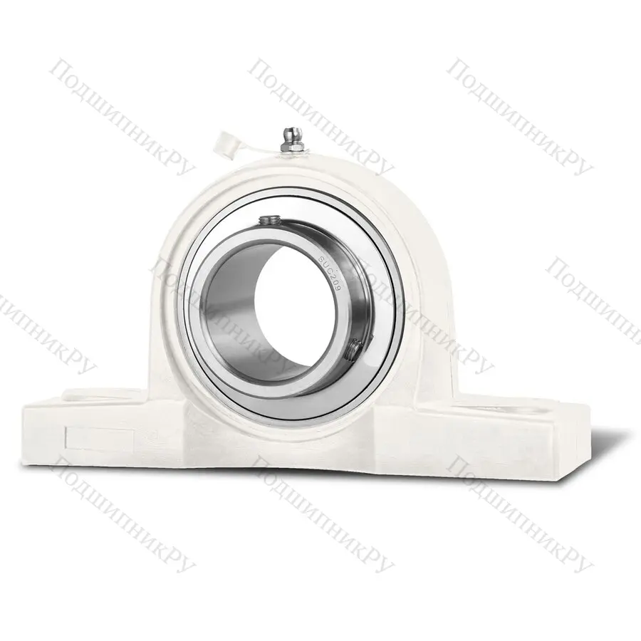 Подшипниковый узел SSUCPPL 202-W - Вал: 15 мм