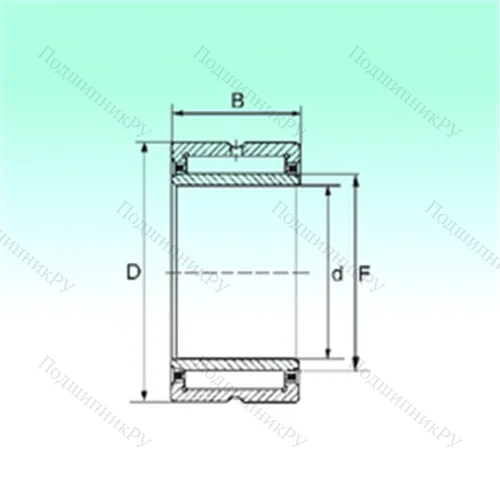 Подшипник игольчатый радиальный NA 4864