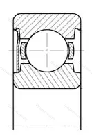 Подшипник  60038 (638-Z) размер 8x28x9