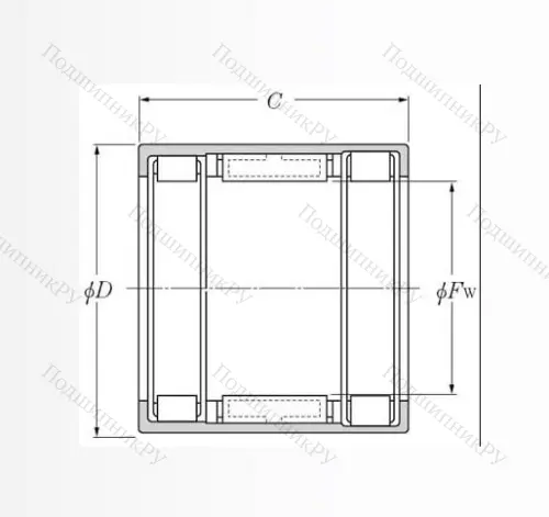 Подшипник обгонной муфты обгонная муфта FCB 25 в Томске