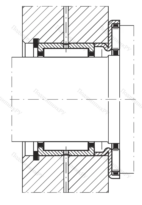Игольчатый подшипник NK 24/16 XL