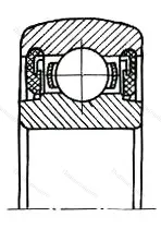 Модификация подшипника 6-1580206А размер 30x62x18