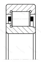 Модификация подшипника 42228 размер 140x250x42 ГПЗ-34