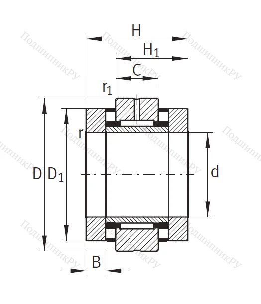 Комбинированный подшипник