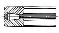 Модификация подшипника 9019436 размер 180x360x109