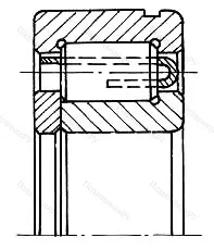 Модификация подшипника 692312К1М размер 60x130x31 от производителя  ГПЗ-10-ГПЗ