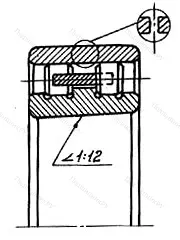 Модификация подшипника 6-3182122КЕ 