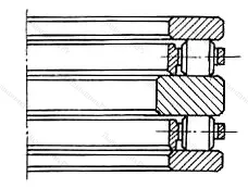 Модификация подшипника 597/750 размер 750x950x290 от производителя  ГПЗ-9