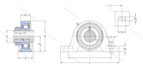 Подшипниковый узел SY 30 FM в Томске