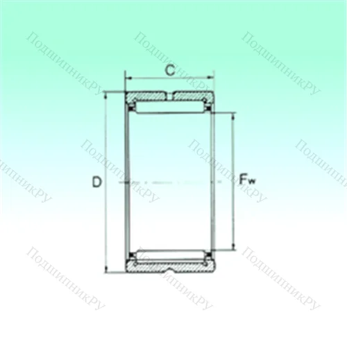 Подшипник игольчатый радиальный RNA 4876