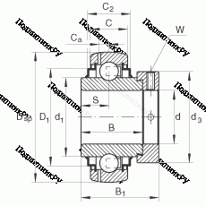 Подшипник GE 35-KRR-B