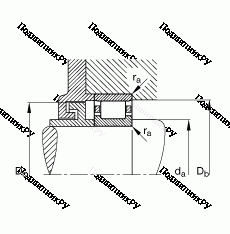Подшипник N 307-E-TVP 2
